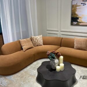 Curved Modular Sectional Sofa